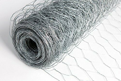 Galvanised chicken wire rabbit - galvanised,