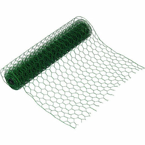 Green pvc coated - green, wire
