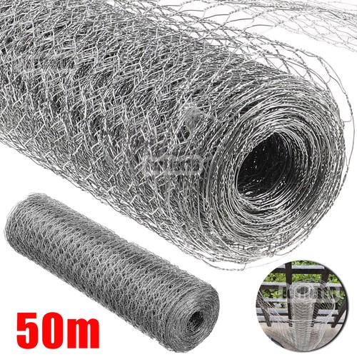 50m wire galvanised - 50m, mesh