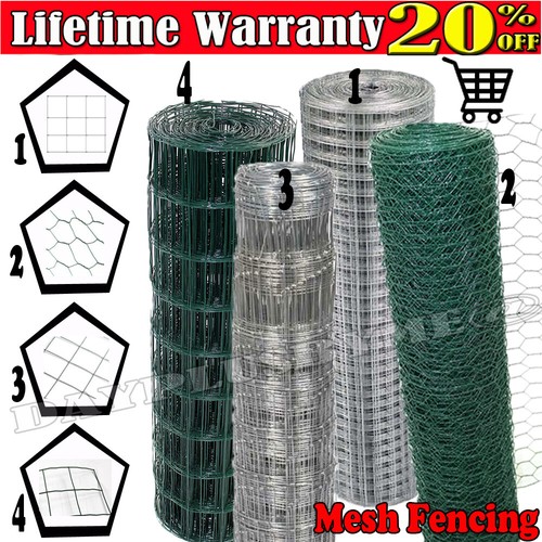 Galvanised pvc chicken - pvc, wire