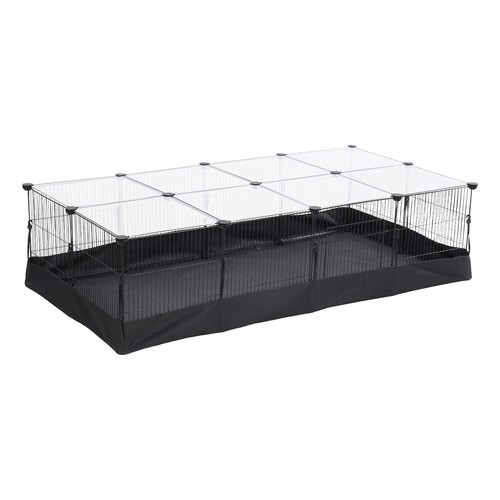 Metal wire pet playpen - metal, small
