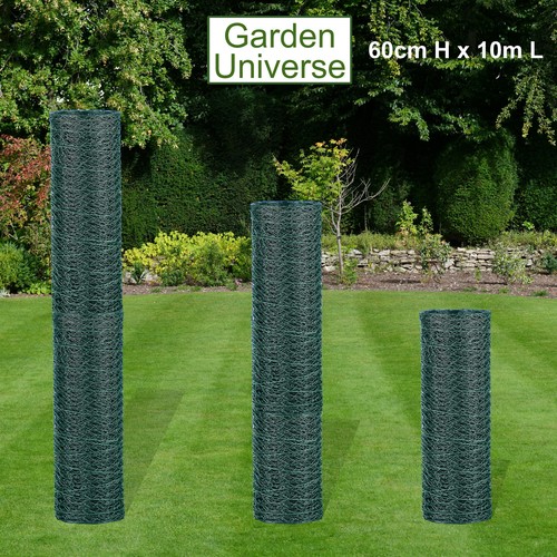 Chicken wire pvc coated green - chicken,