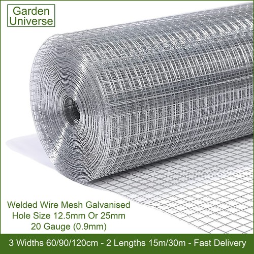 Welded wire mesh - mesh, galvanised