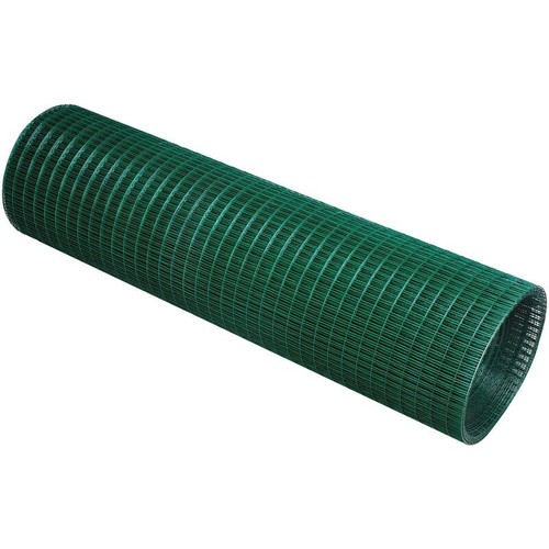 Green pvc coated - green, welded