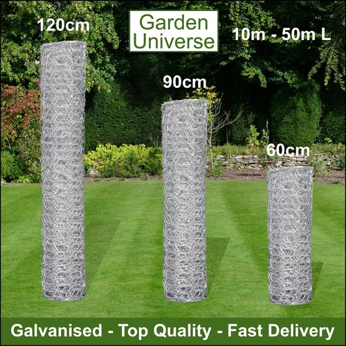 Chicken wire galvanised - wire, 9