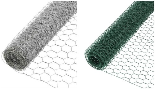 Chicken wire mesh fencing - chicken,