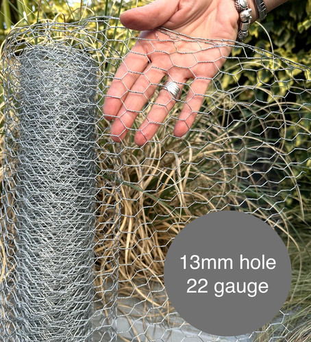 Galvanised chicken wire mesh - galvanised,